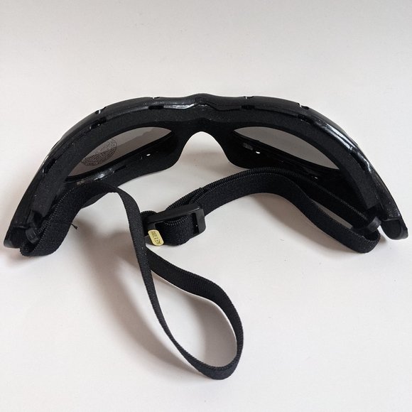 Vintage Biker Wrap elastic strap & w/ foam goggles - Picture 4 of 5